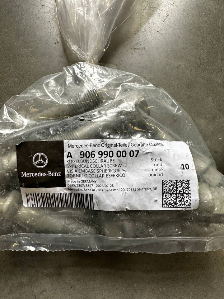 Болт колеса MB Sprinter/VW Crafter 06- (M14x1.5mm) під легкосплавні диски