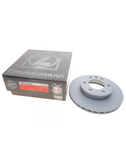 Диск гальмівний (передній) Sprinter W906/907/910/VW Crafter (з покриттям) (вентил.)