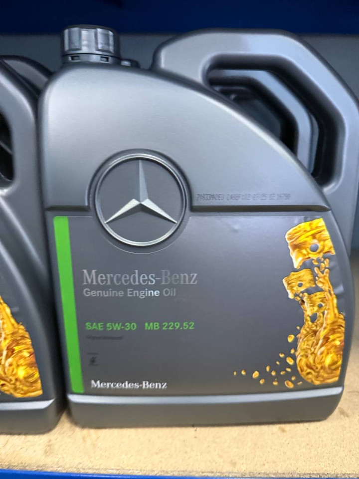 Моторне масло,олива 5W30 MB229.52 (5L) 