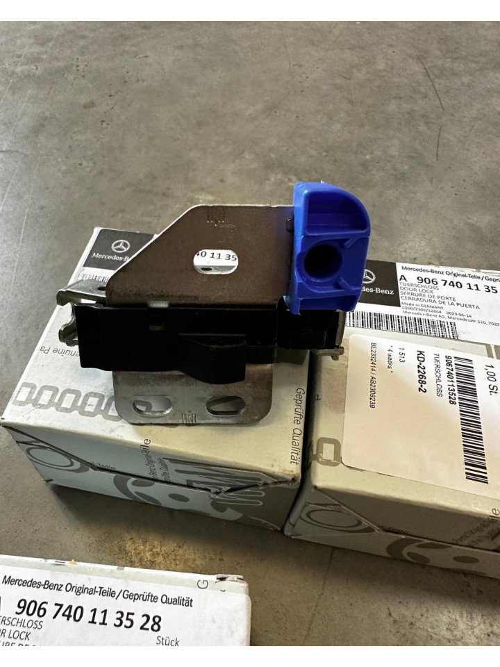 Замок верхній лівих задніх розпашних дверей Sprinter W906/VW Crafter