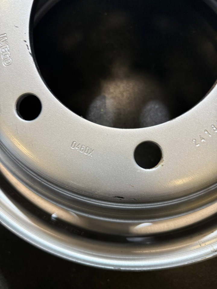 Диск сталевий колісний диск 16" IVECO TWIN ET6J