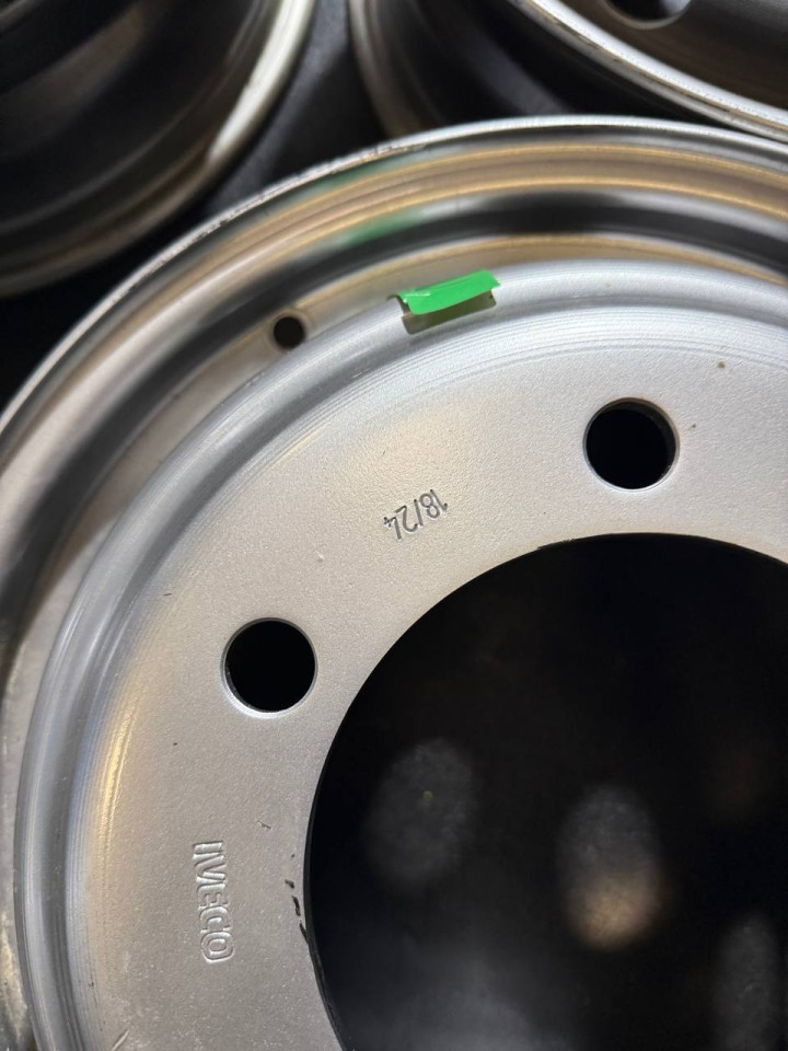 Диск сталевий колісний диск 16" IVECO TWIN ET6J