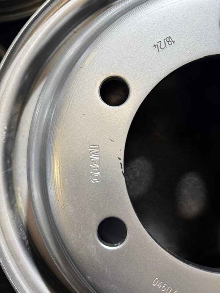 Диск сталевий колісний диск 16" IVECO TWIN ET6J