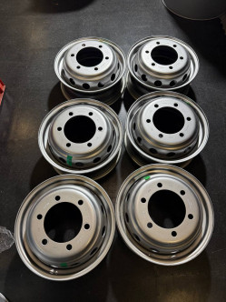 Диск сталевий колісний диск 16" IVECO TWIN ET6J