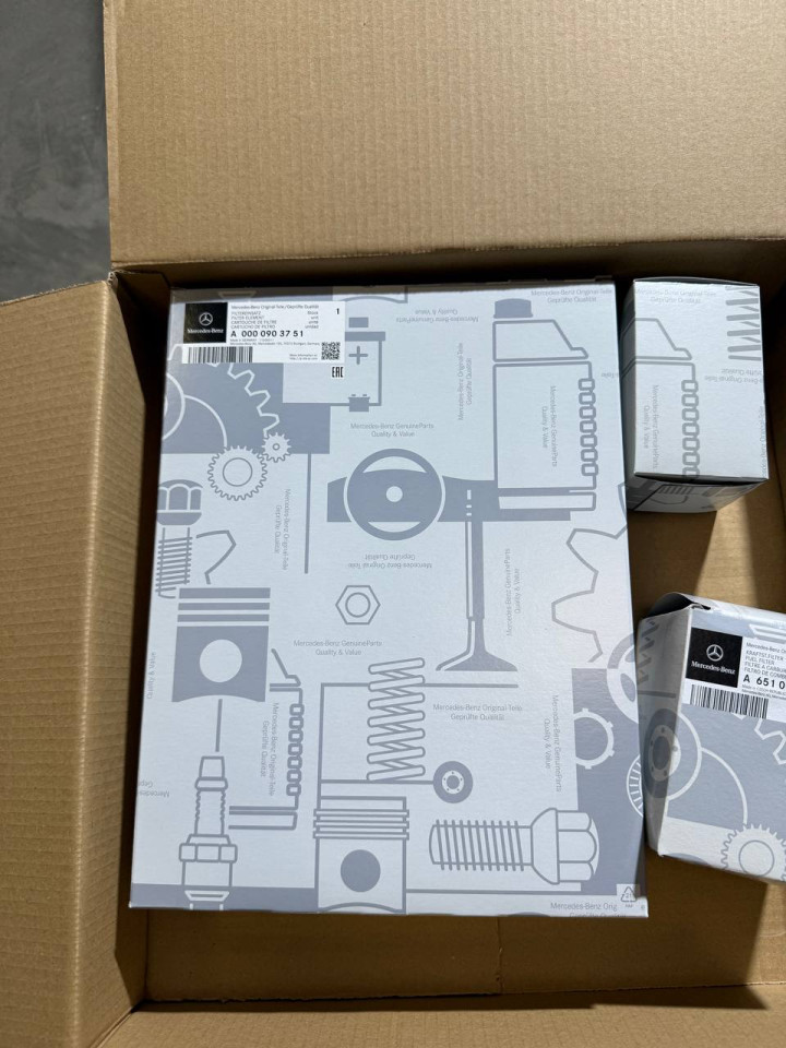 Комплект фільтрів масляний,паливний,повітряний Sprinter W906-907 OM651