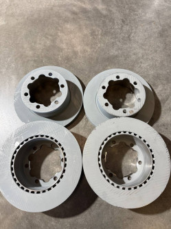 Диск Mercedes гальмівний задній Двухкатковий Sprinter W906-907/VW Crafter 30-50