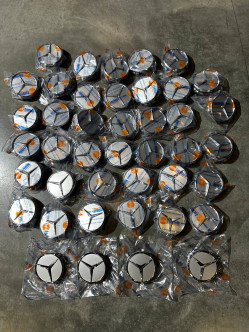 Ковпак диска колісного (літого диска,титан)