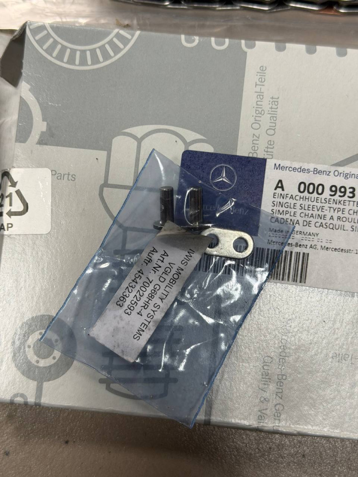 Ланцюг/цепь Z=90 ГРМ Sprinter W906-907/Vito 639  OM642 A0009937176