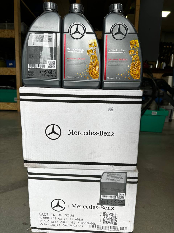 Масло в міст 85W90 Sprinter W906-907/Crafter