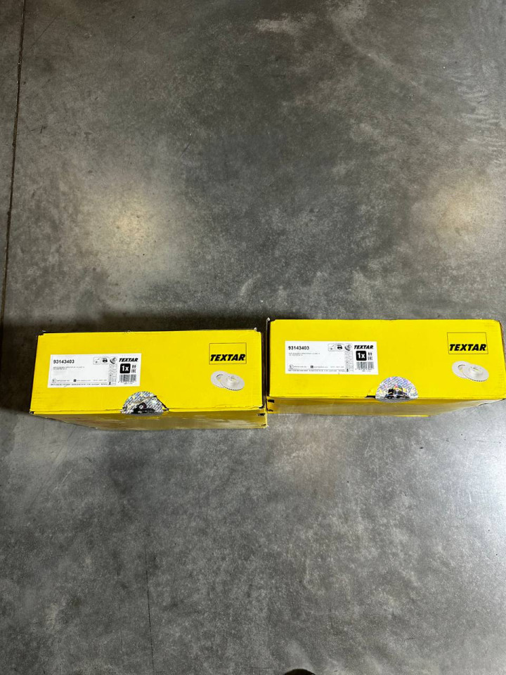 Диск TEXTAR гальмівний задній Двухкатковий Sprinter W906-907/VW Crafter 30-50  93143403