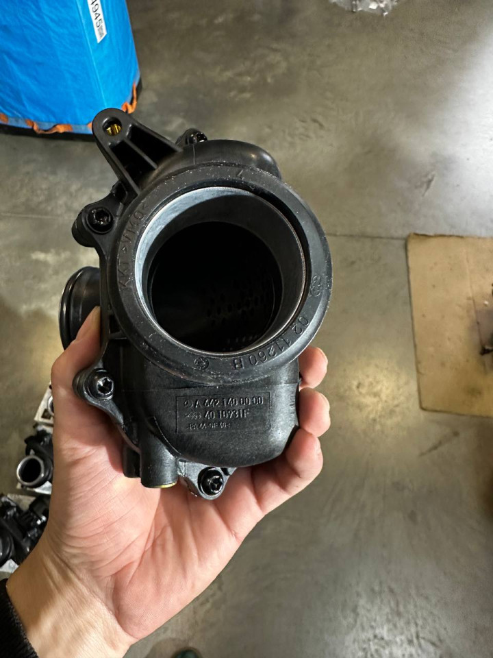 Глушник турбінних газів, резонатор турбіни OM642 Sprinter W906-W907/Vito (W639) 