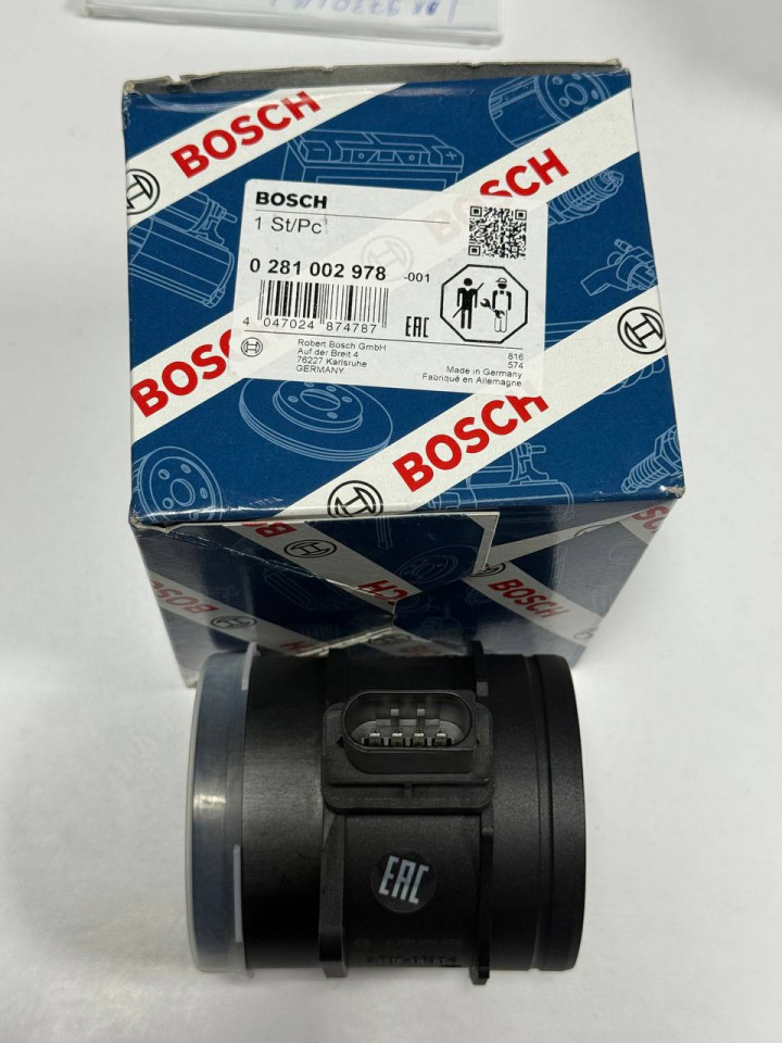 Датчик Витратомір повітря MB Sprinter 906/Vito (W639) OM642 3.0D W907