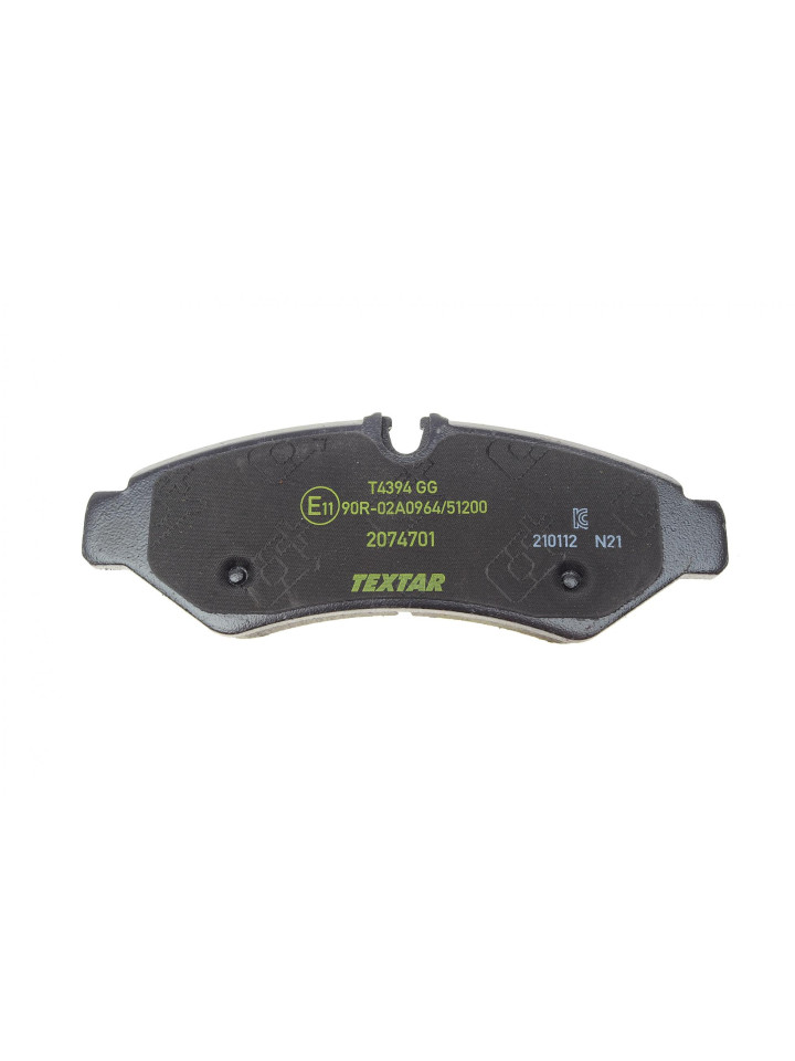 2074701 TEXTAR  Колодки гальмівні (задні) MB Sprinter (907,910) 211-519 CDI 18- (Brembo) (148.7x56.4x19.9) Q+