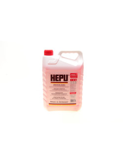 P999-G12-005 HEPU Антифриз (червоний) G12 (5л) (концентрат)